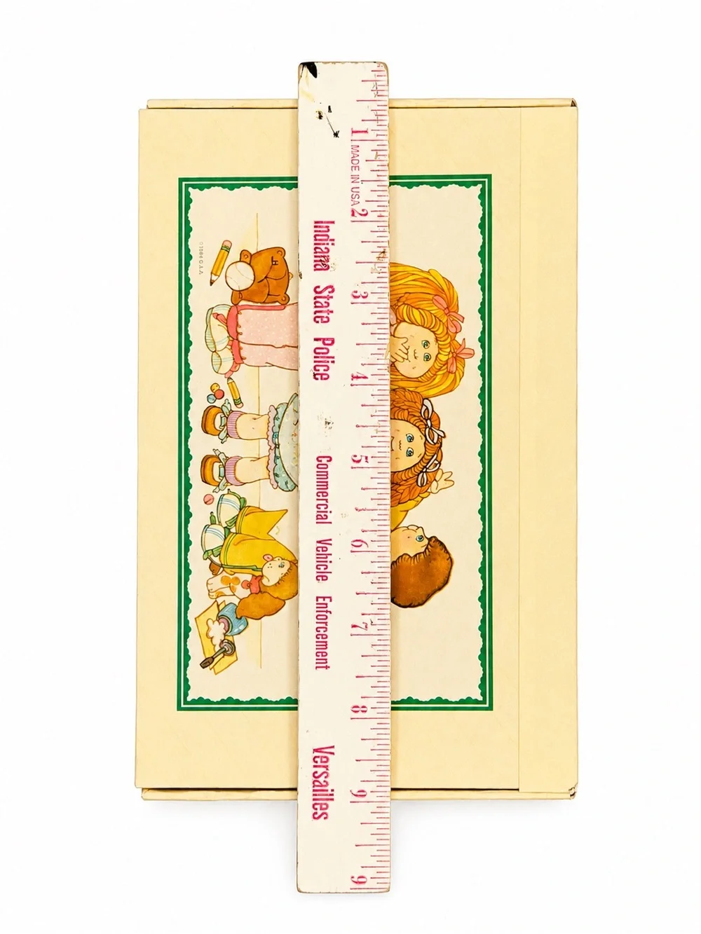 Vintage 1984 Cabbage Patch Kids Pencil Crayon Box Case Current school box
